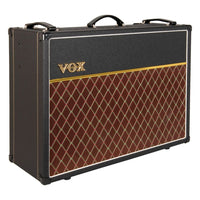 Angled front view of Vox AC15 Custom Twin Combo Amplifier on white background