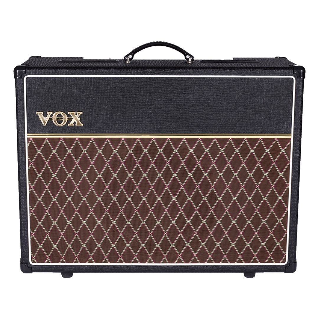 Front view of Vox AC30 OneTwelve Electric Guitar Amplifier on white background
