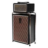 Angled view of Vox Mini Superbeetle Guitar Amplifier Stack on white background