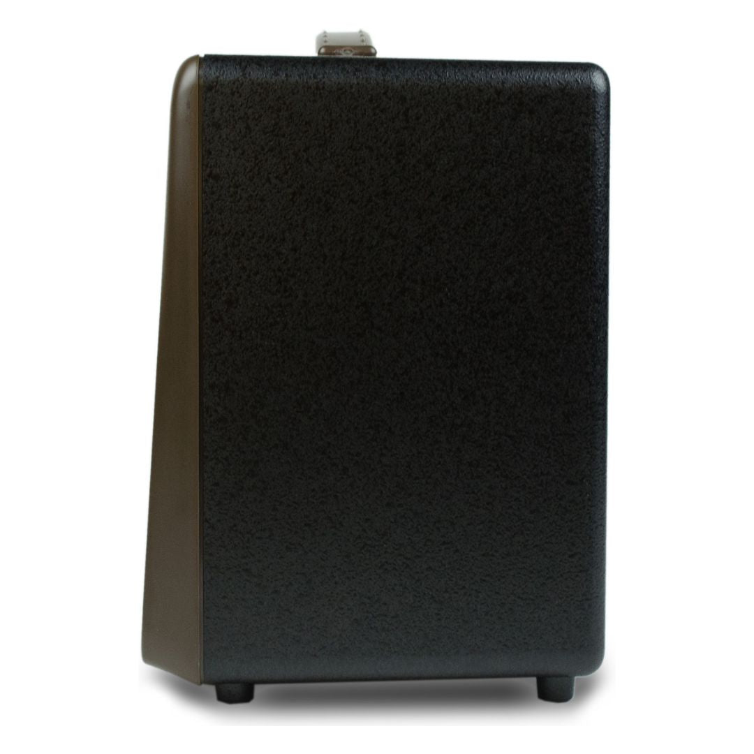 Side view of Vox VX50AG Acoustic Guitar Amplifier on white background