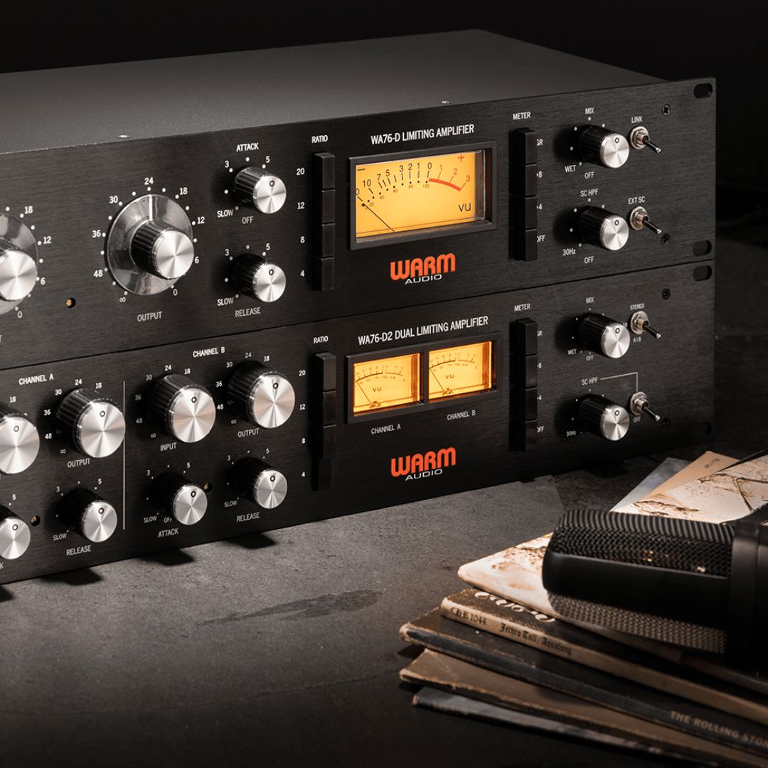 Warm Audio WA76-D/D2 Clean Gain Discrete FET Compressor