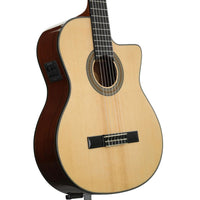 Washburn C64SCE Classical Cutaway Guitar (Natural)