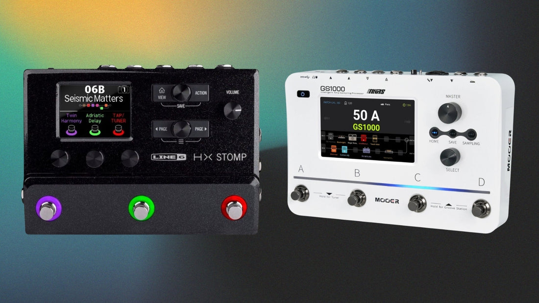Line 6 HX Stomp vs MOOER GS1000: Which One is Better?