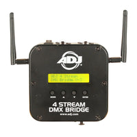 Front view of ADJ 4 Stream DMX Bridge for ADJ Airstream DMX Pro on white background