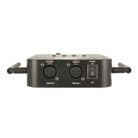 Top ports view of ADJ 4 Stream DMX Bridge for ADJ Airstream DMX Pro on white background
