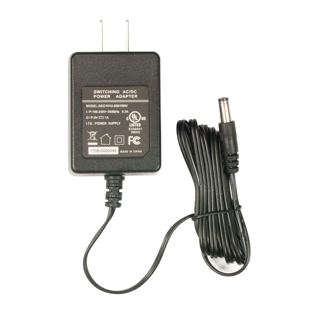 Power supply of ADJ 4 Stream DMX Bridge for ADJ Airstream DMX Pro on white background