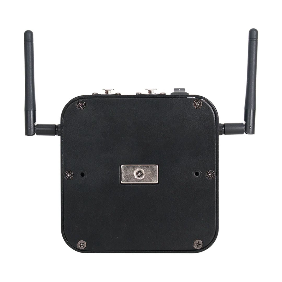 Rear view of ADJ 4 Stream DMX Bridge for ADJ Airstream DMX Pro on white background