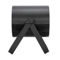 Side view of ADJ COB227 COB Cannon LP200STX Wash on white background