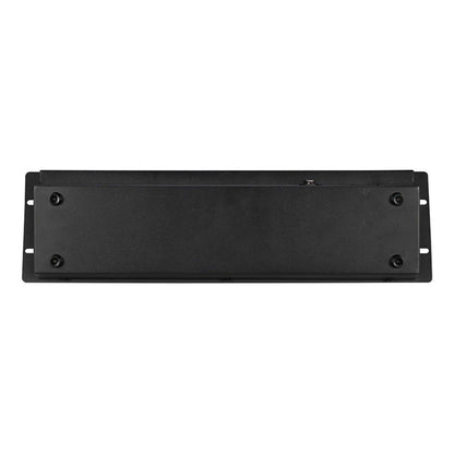 Bottom view of ADJ DMX FX512 Rackmount Controller on white background