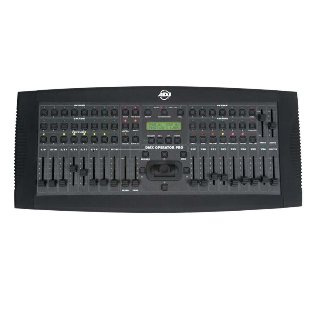 Front view of ADJ DMX Operator Pro on white background