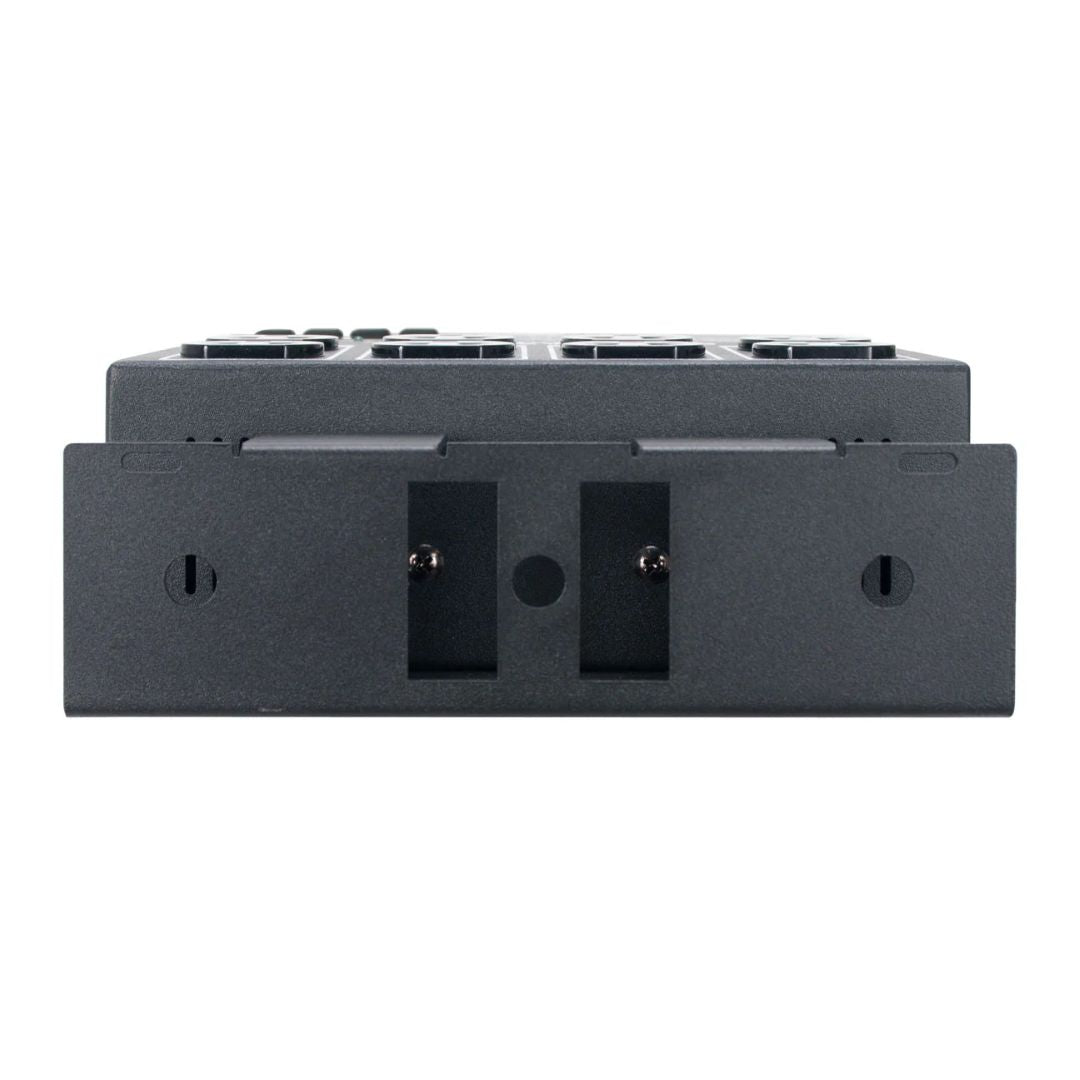 Top view of ADJ DP-DMX20L 4-Channel DMX Dimmer Pack on white background