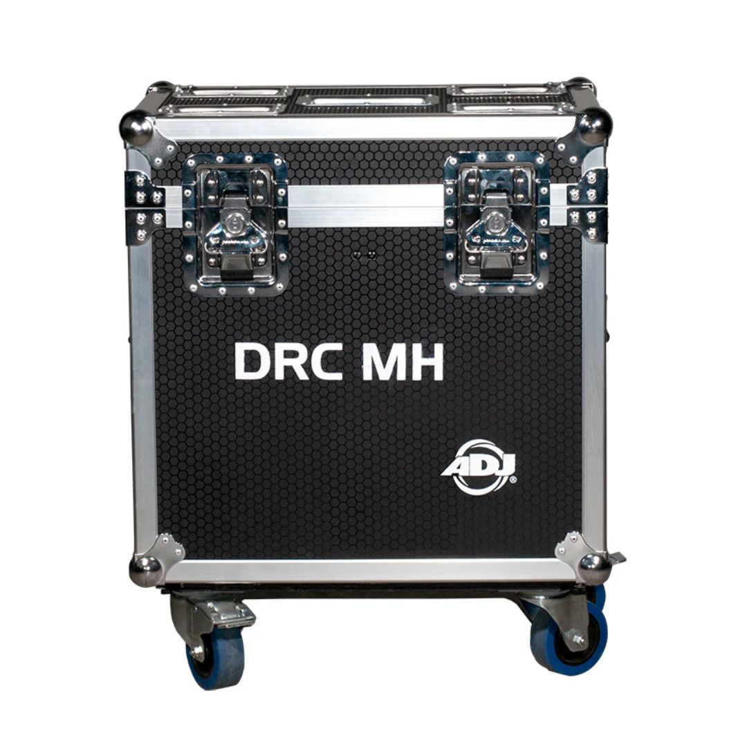 Front view of ADJ DRC MH Flight Case on white background