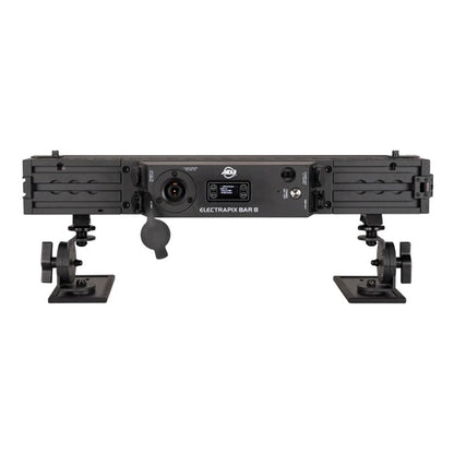 Rear view of ADJ ELE188 ElectraPix Bar 8 Pak light bar on white background