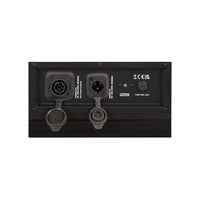 Close up view of ADJ ELE367 ElectraPix Bar 16 Pak Case Charging Port on white background