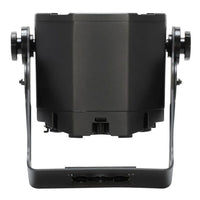 Front view of ADJ ELE738 ElectraPix Par 7 Pak Light head facing up on white background