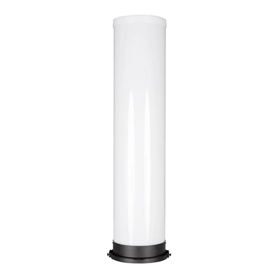 Front view of ADJ ELPIXP7C30 30" Frosted Cylinder on white background