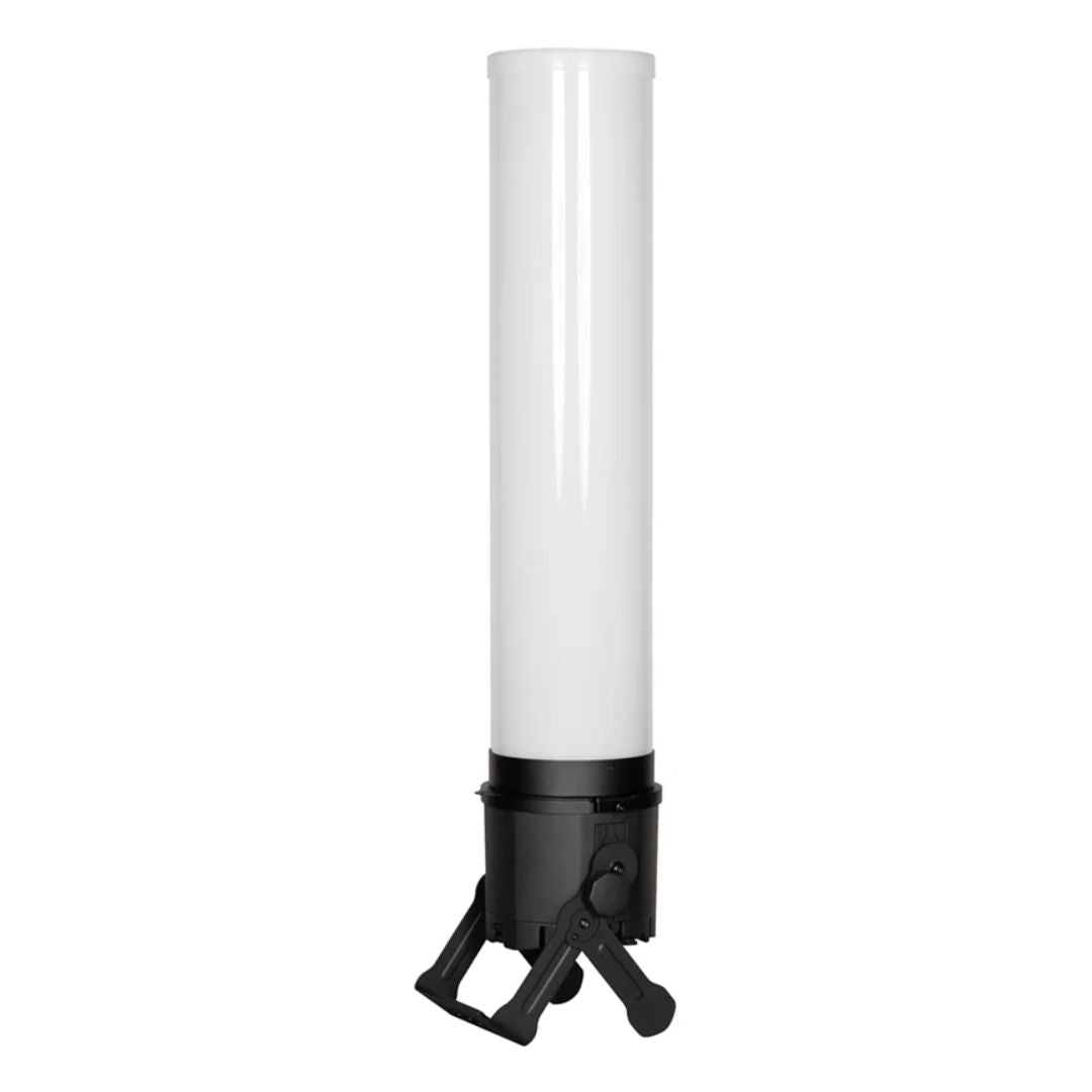 Angled view of ADJ ELPIXP7C30 30" Frosted Cylinder on white background