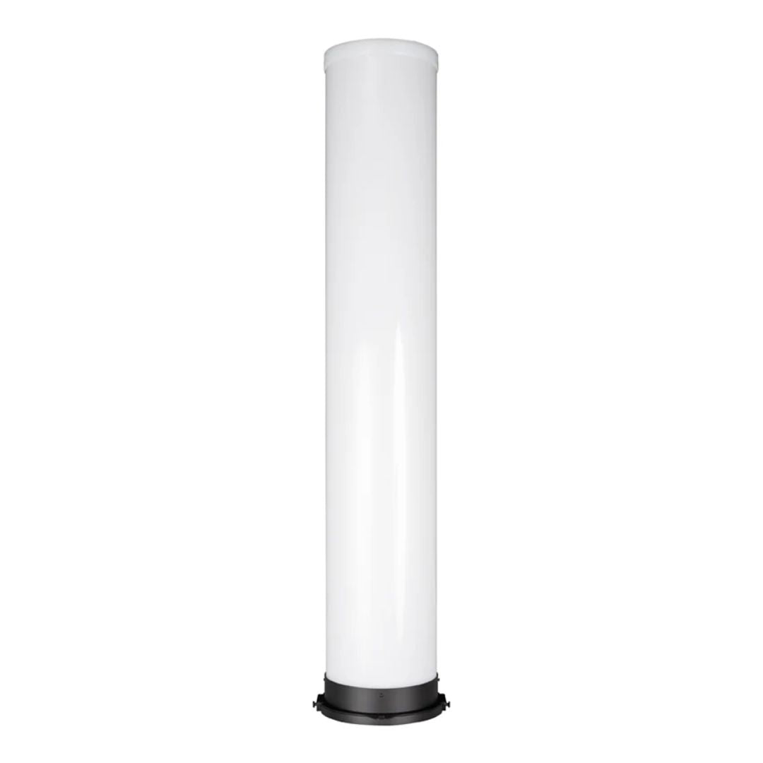 Front view of ADJ ELPIXP7C40 40" Frosted Cylinder on white background