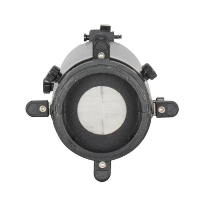 Rear view of ADJ EP MINI LENS 15-30Z Closed on white background