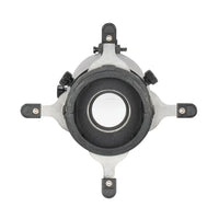 Rear view of ADJ EP MINI LENS 15-30Z Open on white background