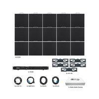 Inclusions of ADJ EVS3 LED Video Panel 15 Panels on white background