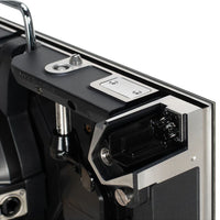 Close up view of rear corner of ADJ EVS3 LED Video Panel on white background