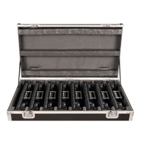 Close up view of ADJ EVSF45FC Flight Case Open Lid on white background