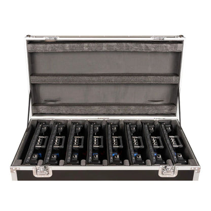 Close up view of ADJ EVSF45FC Flight Case Open Lid on white background