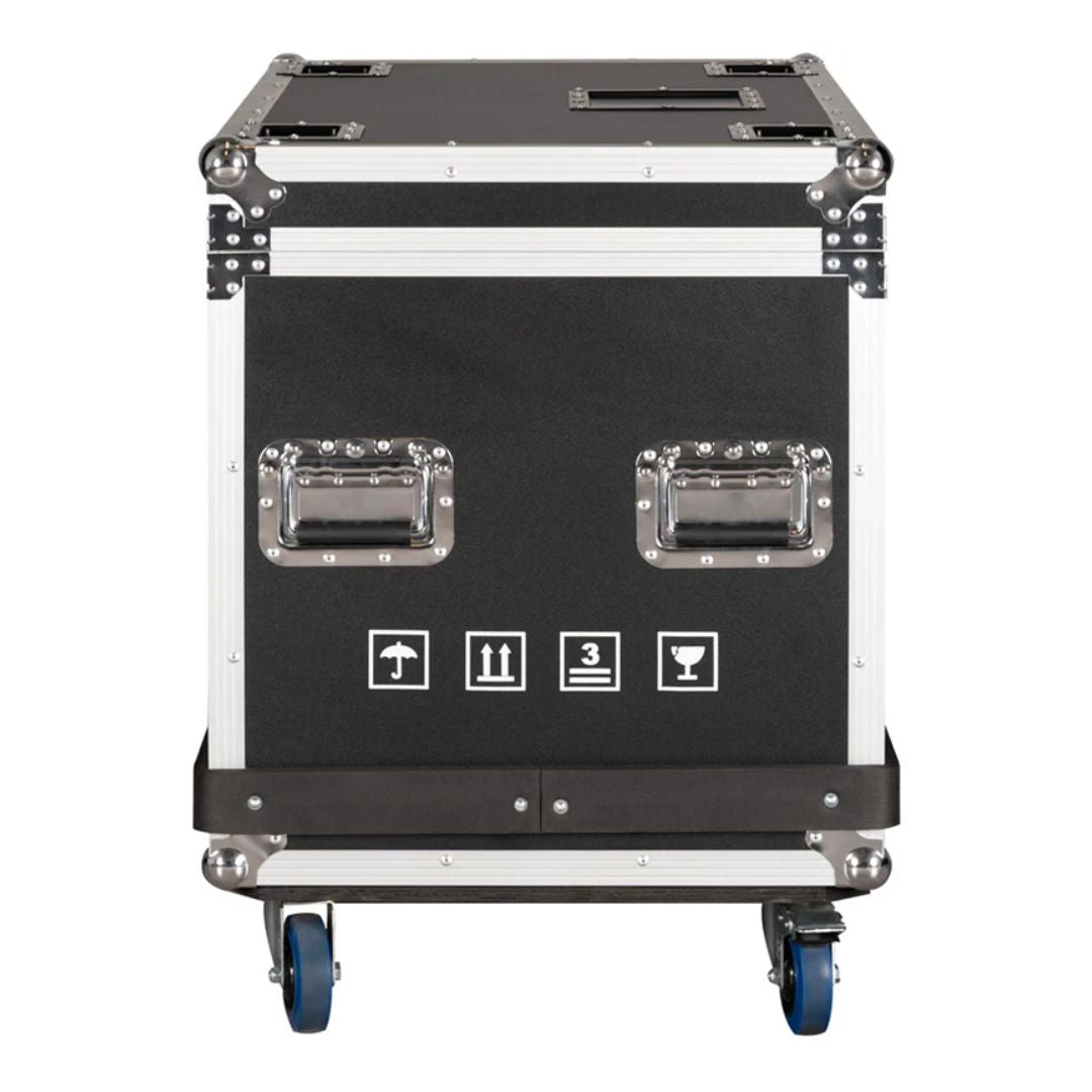 Side view of ADJ EVSF45FC Flight Case on white background