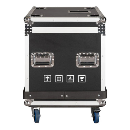 Side view of ADJ EVSF45FC Flight Case on white background