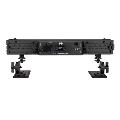 Rear view of ADJ ElectraPix Bar 8 Linear Fixture with closed port on white background