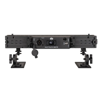 Rear view of ADJ ElectraPix Bar 8 Linear Fixture with open port on white background