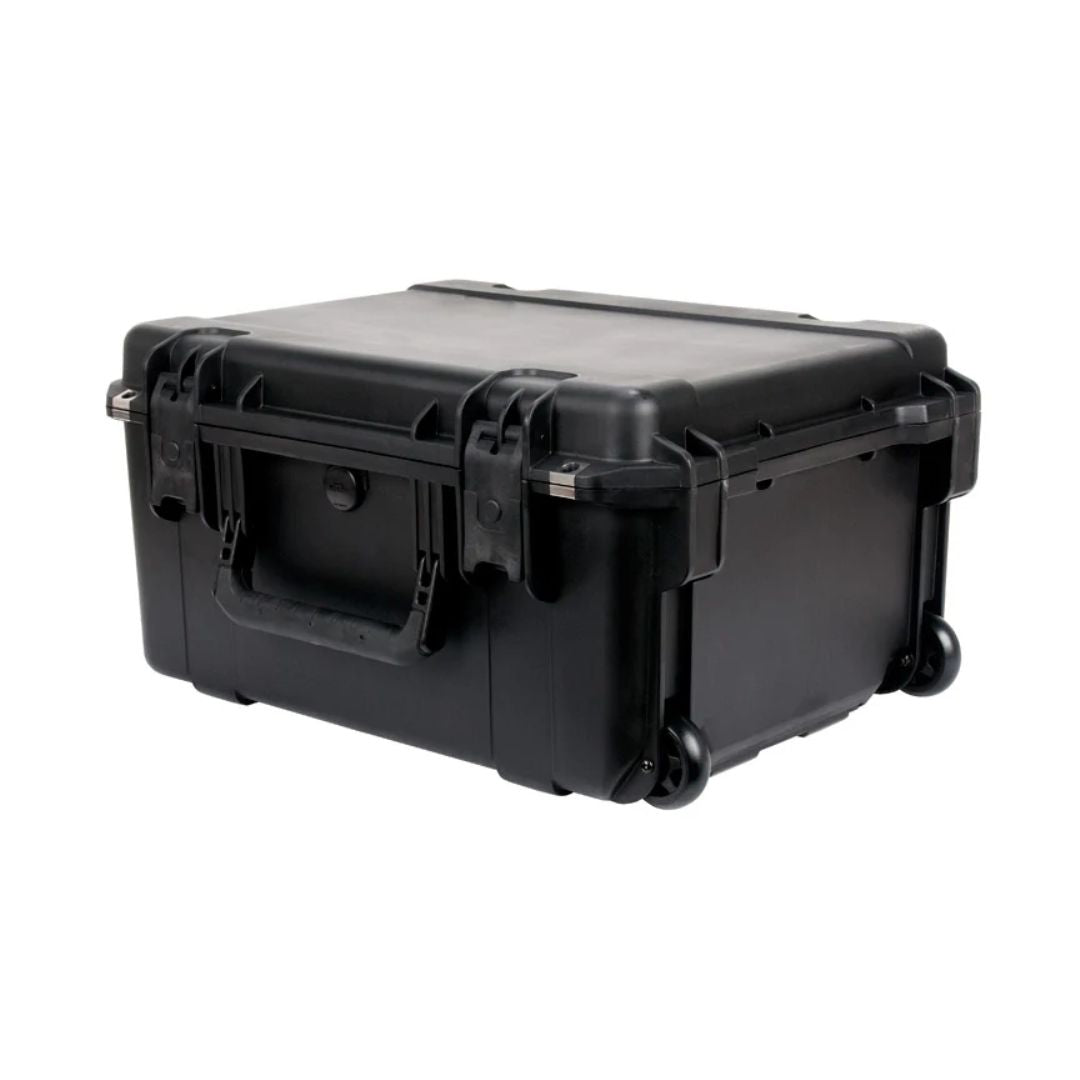 Angled view of ADJ Element PC6 Road Case closed lid on white background