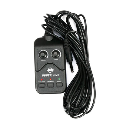 Wired remote of ADJ Entour Chill Fog Machine on white background