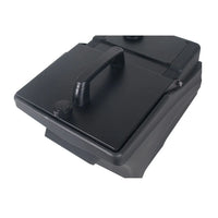 Top view of ADJ Entour Chill Fog Machine with closed lid on white background