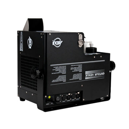 Angled rear view of ADJ Entour Venue Faze Machine on white background