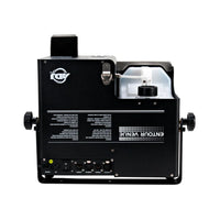 Rear ports view of ADJ Entour Venue Faze Machine on white background