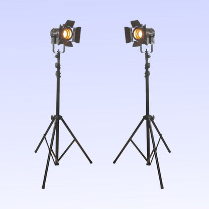 Front view of ADJ Entry Level Stream PAK on purple background