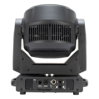 Rear view of ADJ FOC747 Focus Flex L19 RGBL LED Moving Head on white background