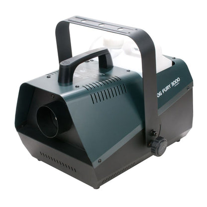 Angled view of ADJ FOG333 Fog Fury 3000 on white background