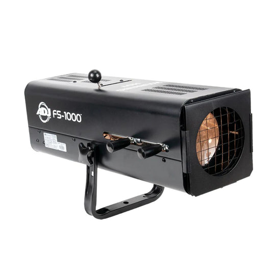 Angled front view of ADJ FS-1000 Special Effect Light on white background