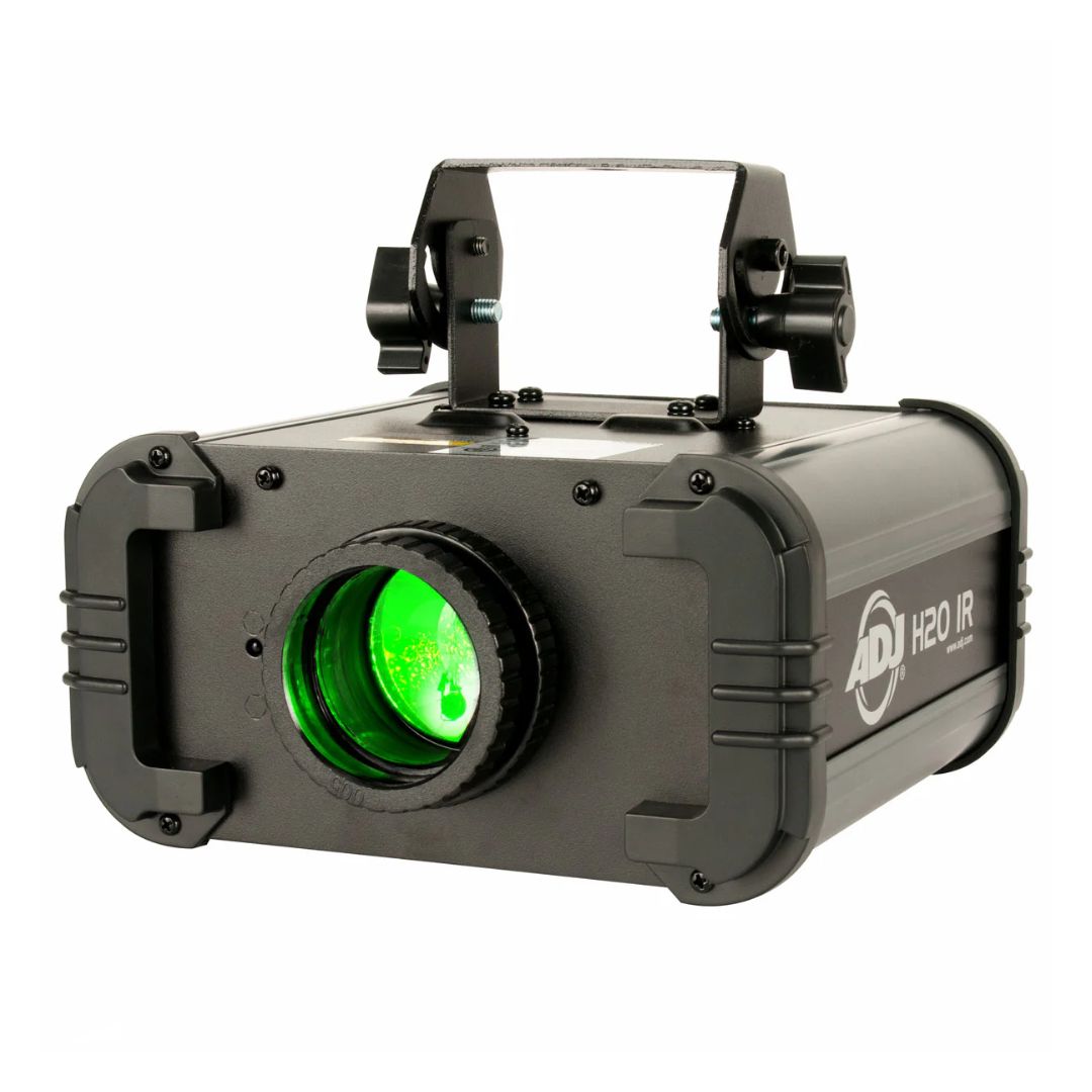 Angled front view of ADJ H2O IR 12W LED Simulated Water-Flowing Effect on white background