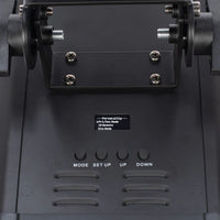 Close up top view of ADJ H2O Two Lighting Fixture on white background