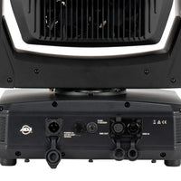 Close up rear view of ADJ HYD580 Hydro Profile 660W LED IP65 Moving Head on white background