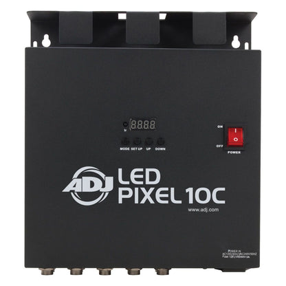 Front view of ADJ LED Pixel 10C 10-Channel Controller on white background