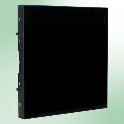 Angled front view of ADJ MDF2BLK Single Dance Floor on green background