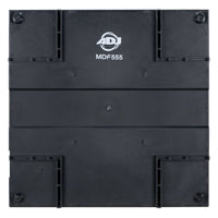 Rear view of ADJ MDF2BLK Single Dance Floor on white background