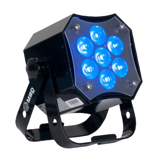 Angled front view of ADJ MOD STQ RGBW LED Wash Fixture on white background