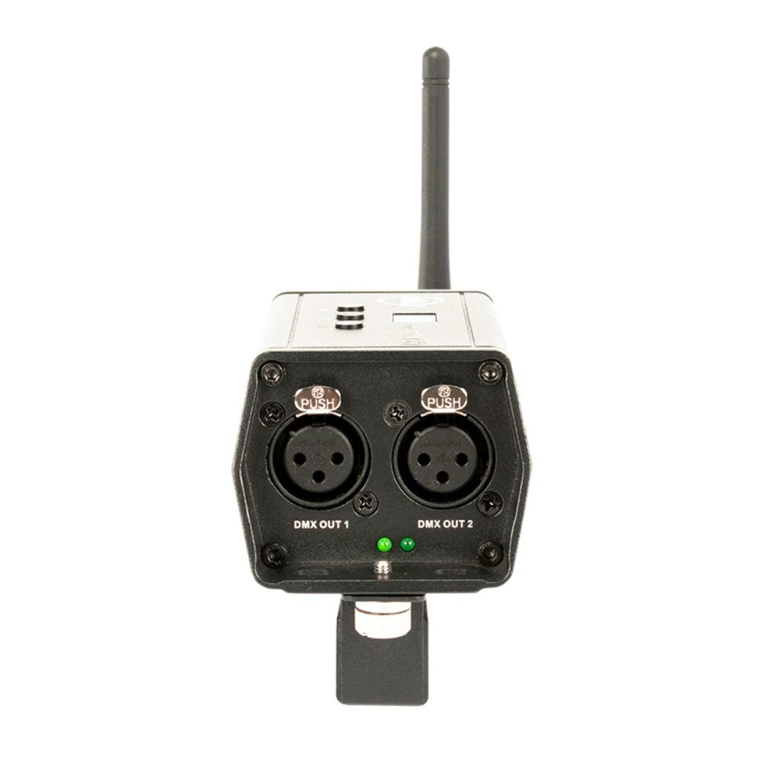 Front view of ADJ MYD540 mydmx GO Lighting Control System on white background