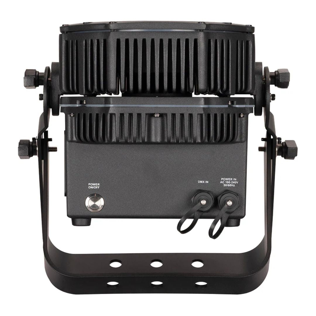 Top view of ADJ Mirage Par H IP Wireless DMX LED PAR on white background